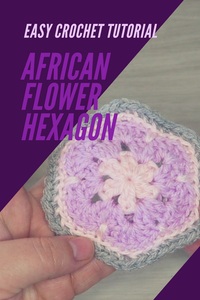 African Flower Hexagon